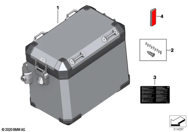 BMW-Motorrad Aluminum Side Cases - Image 2
