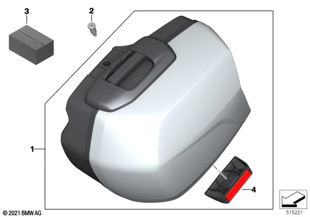 BMW-Motorrad Touring Side Case