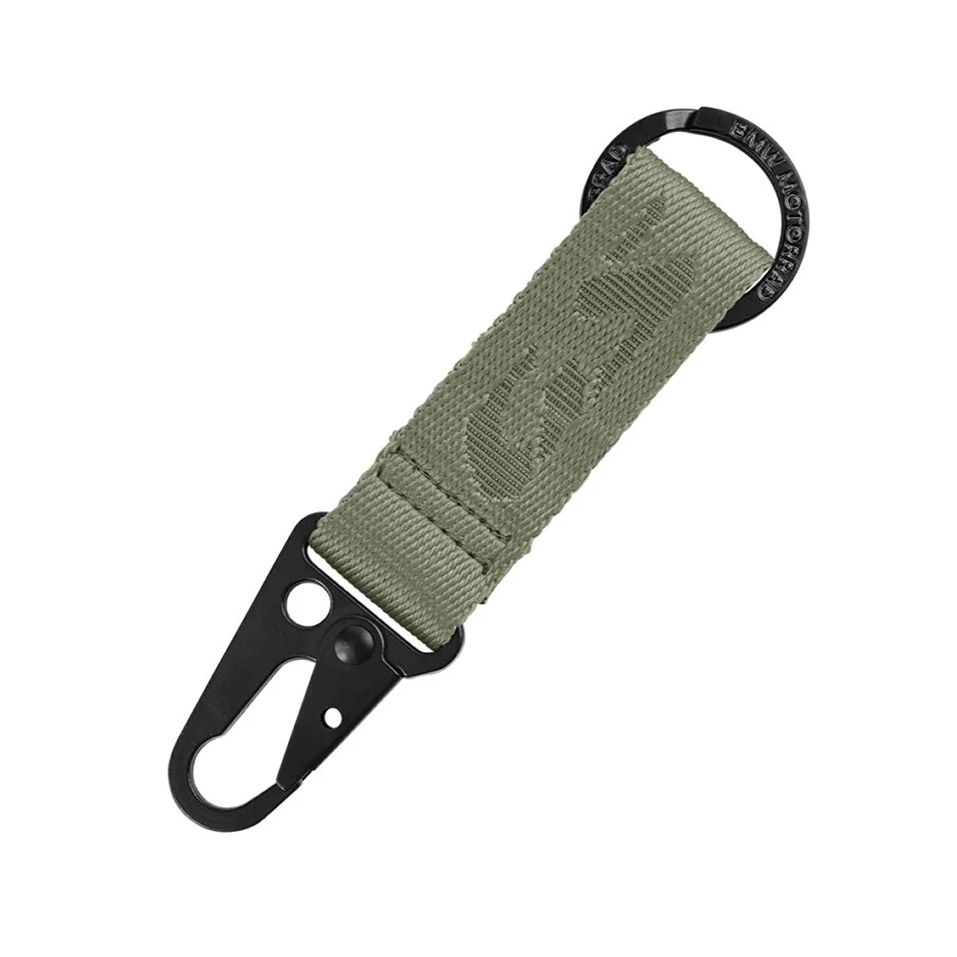 BMW GS Green Keychain