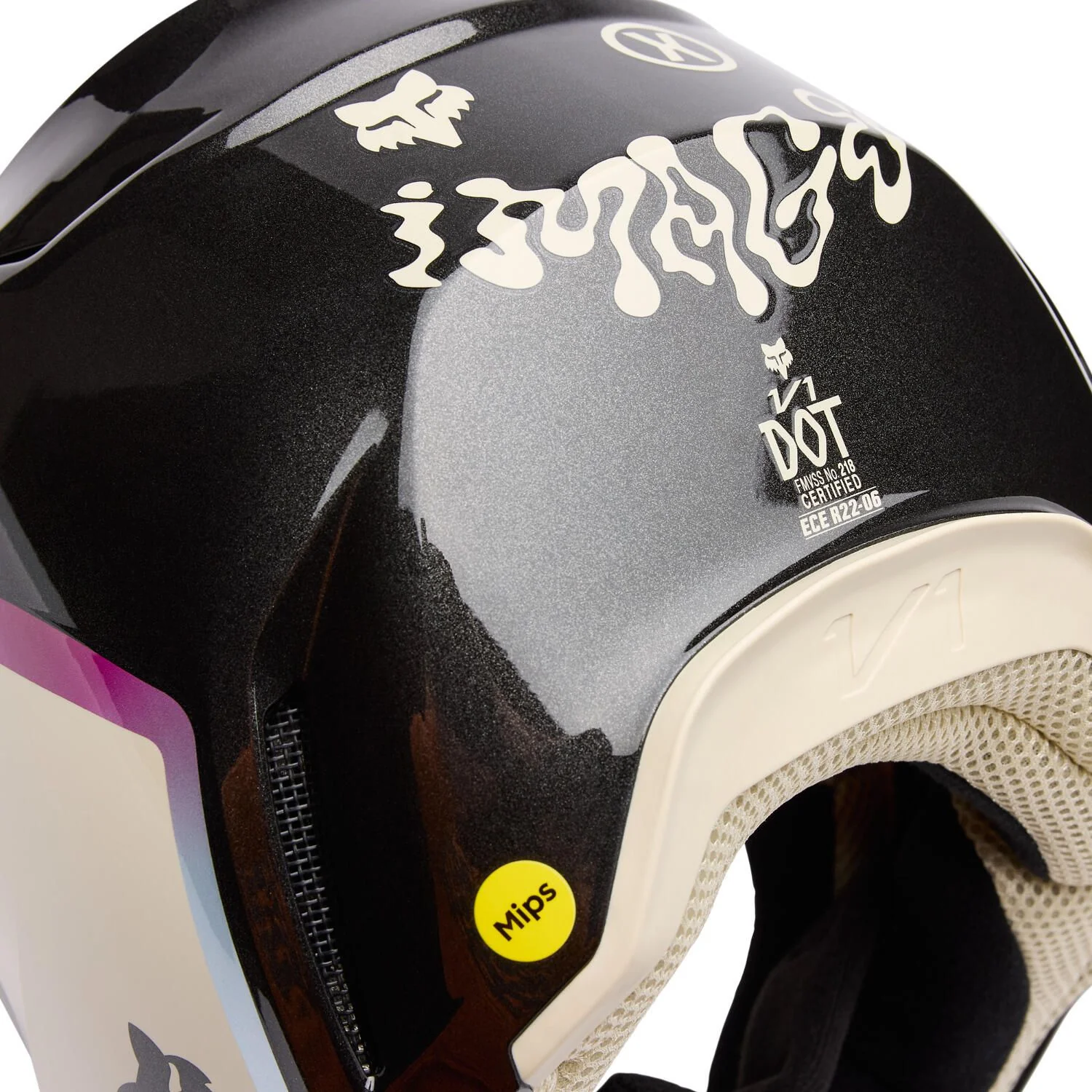 Fox Racing V1 Hello Future MIPS Helmet - 2025 - Image 9