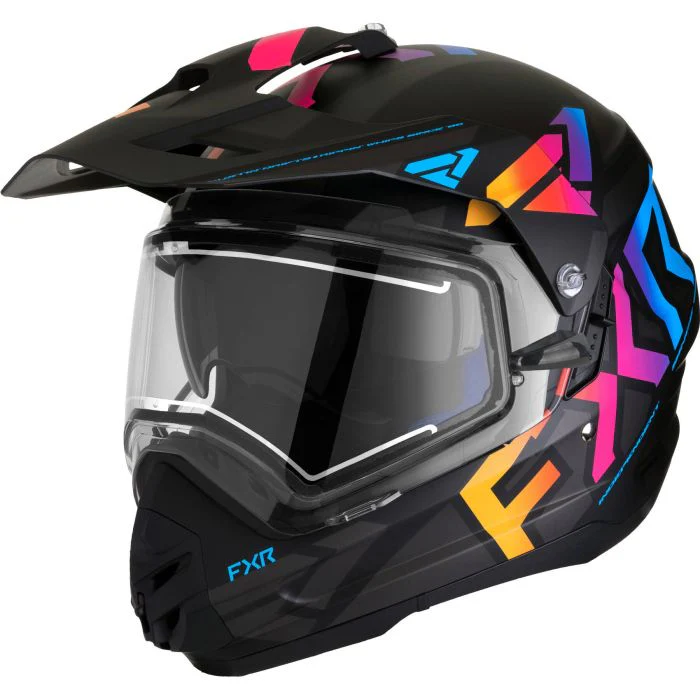 FXR Torque X Team Helmet With Electric Shield 2023 - Image 4