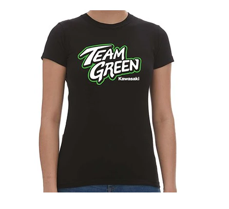 Kawasaki Ladies Team Green Tee