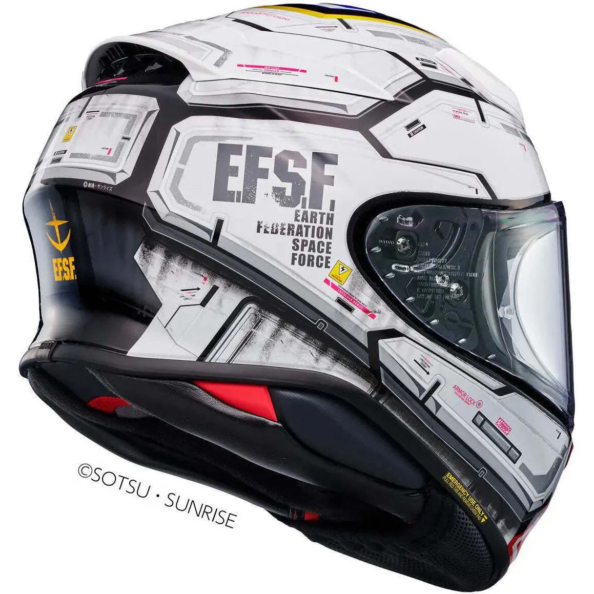 Shoei RF-1400 RX-78-02 Gundam Helmet - Image 2