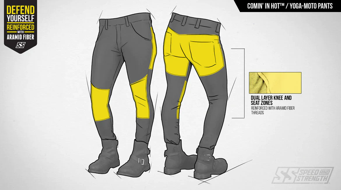 Speed and Strength Comin' in Hot™ Yoga Moto Pant - Image 3